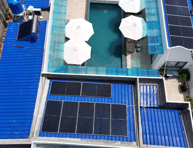 Lắp đặt điện mặt trời Homestay Mũi Né – Giải pháp tiết kiệm điện hiệu quả