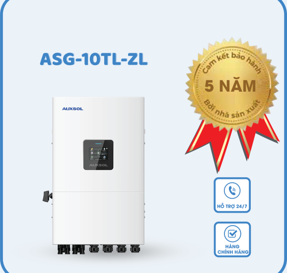  Inverter Hybrid Auxsol 10kW ASG-10SL-ZL - Inverter Hybrid 10KW