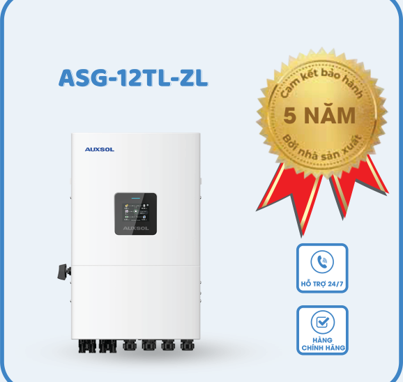  Inverter Hybrid Auxsol 12kW ASG-12TL-ZL - Inverter 12KW
