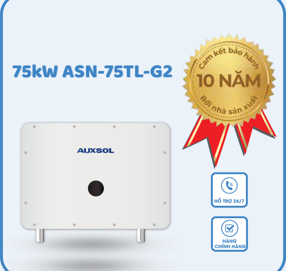 Inverter Auxsol 75kW ASN-75TL-G2 - Inverter 75KW