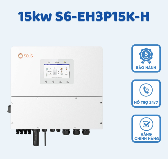 Inverter hybrid Solis 15kW S6-EH3P15K-H