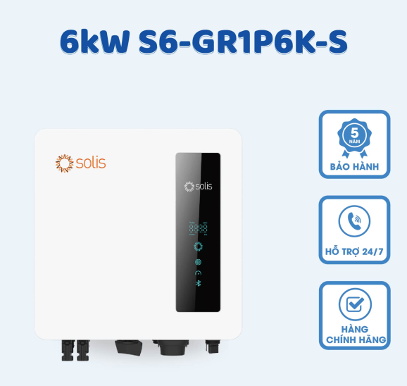 Inverter Solis 6kW S6-GR1P6K-S - Inverter 6KW