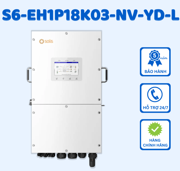 Inverter hybrid Solis S6-EH1P18K03-NV-YD-L