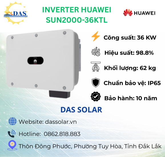 INVERTER HUAWEI SUN2000-36KTL
