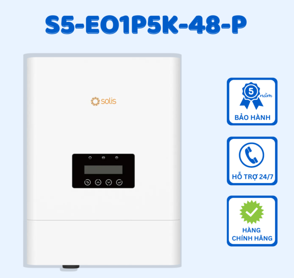 Inverter độc lập Solis S5-EO1P5K-48-P - Inverter