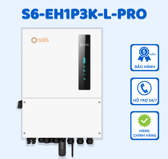 Inverter hybrid Solis S6-EH1P3K-L-Pro