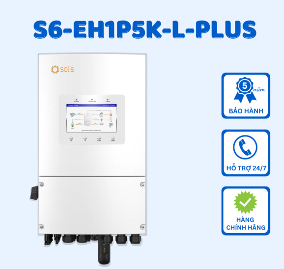 Inverter hybrid Solis S6-EH1P5K-L-PLUS