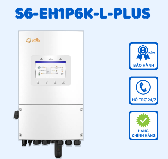 Inverter hybrid Solis S6-EH1P6K-L-PLUS - Inverter Hybrid