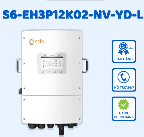 Inverter hybrid Solis S6-EH3P12K02-NV-YD-L - Inverter Hybrid