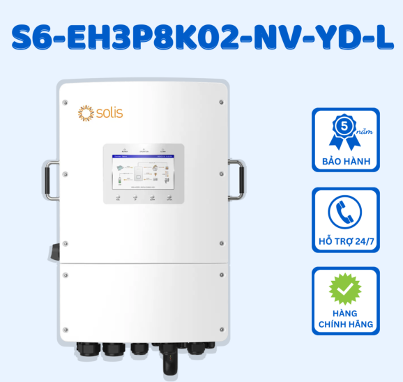 Inverter hybrid Solis S6-EH3P8K02-NV-YD-L - Inverter Hybrid