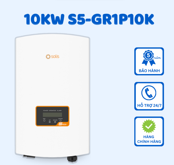 Inverter Solis 1 Pha 10KW S5-GR1P10K - Inverter 10KW