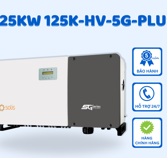 Inverter Solis 125KW 3 pha (125K-HV-5G-PLUS)