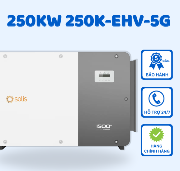 Inverter Solis 250KW 3 pha (250K-EHV-5G)