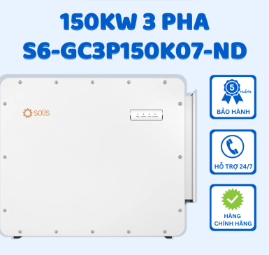 Inverter Solis 150KW 3 pha - S6-GC3P150K07-ND