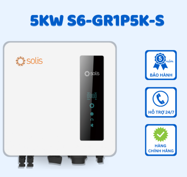 Inverter Solis 5kW S6-GR1P5K-S - Inverter 5KW