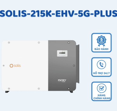 Inverter Solis 3 pha 215kW SOLIS-215K-EHV-5G-PLUS - Inverter 215KW