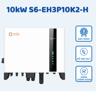Inverter Hybrid Solis 10kW S6-EH3P10K2-H- Inverter 10KW