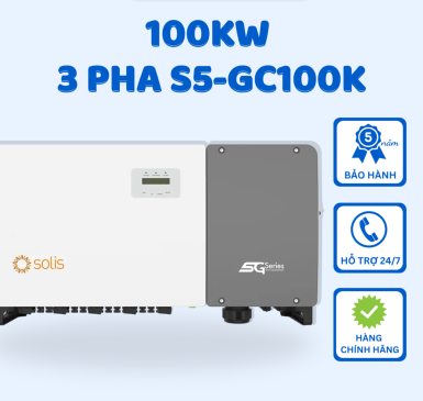 Inverter Solis 100KW 3 pha - S5-GC100K