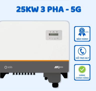 Inverter Solis 25KW 3 pha - 5G