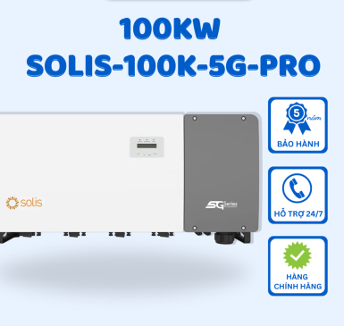 Inverter Solis 3 pha 100kW SOLIS-100K-5G-PRO
