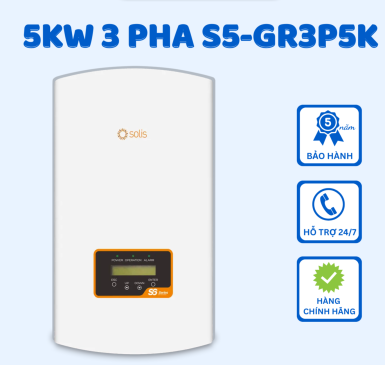 Inverter Solis 5KW 3 pha S5-GR3P5K