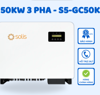Inverter Solis 50KW 3 pha - S5-GC50K