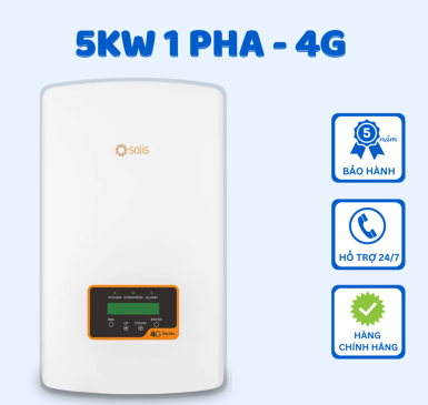 Inverter Solis 5KW 1 pha - 4G